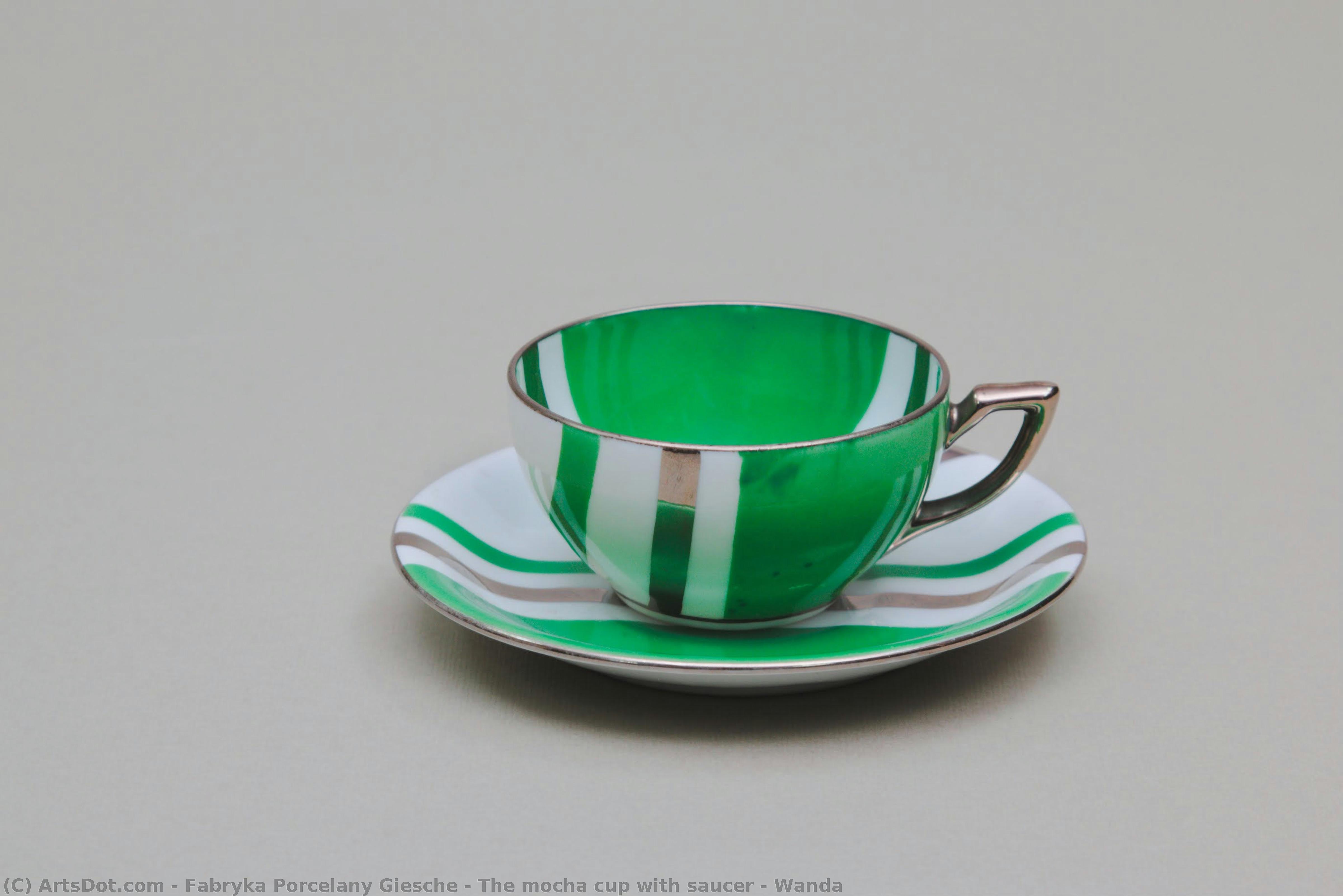 The Mocha Cup With Saucer - Wanda — Fabryka Porcelany Giesche