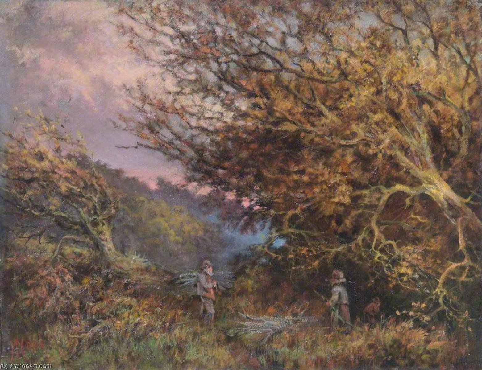 An Autumn Afternoon, Shirley, Surrey — William Henry Hope