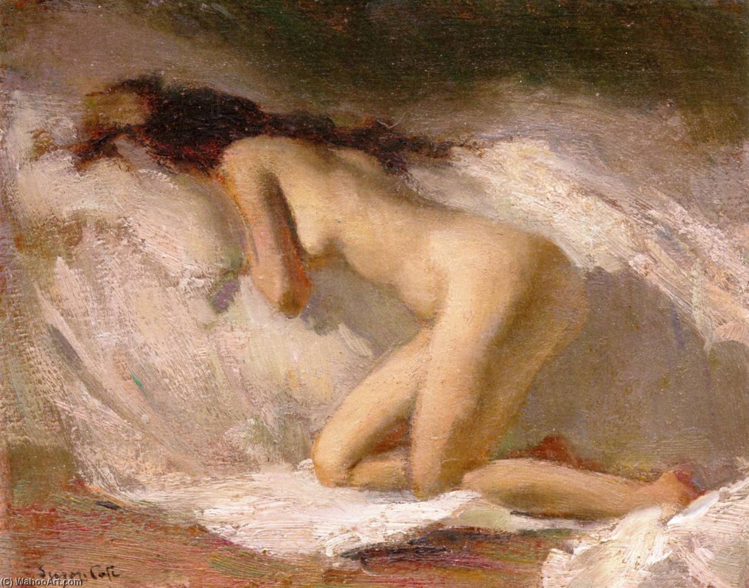 Kneeling Nude In Profile — Marc-aurèle De Foy Suzor-coté