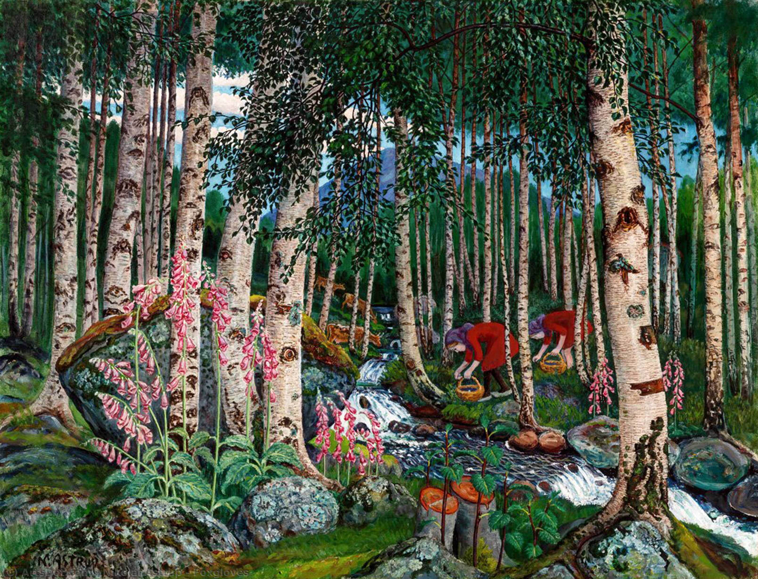 Foxgloves — Николай Аструп