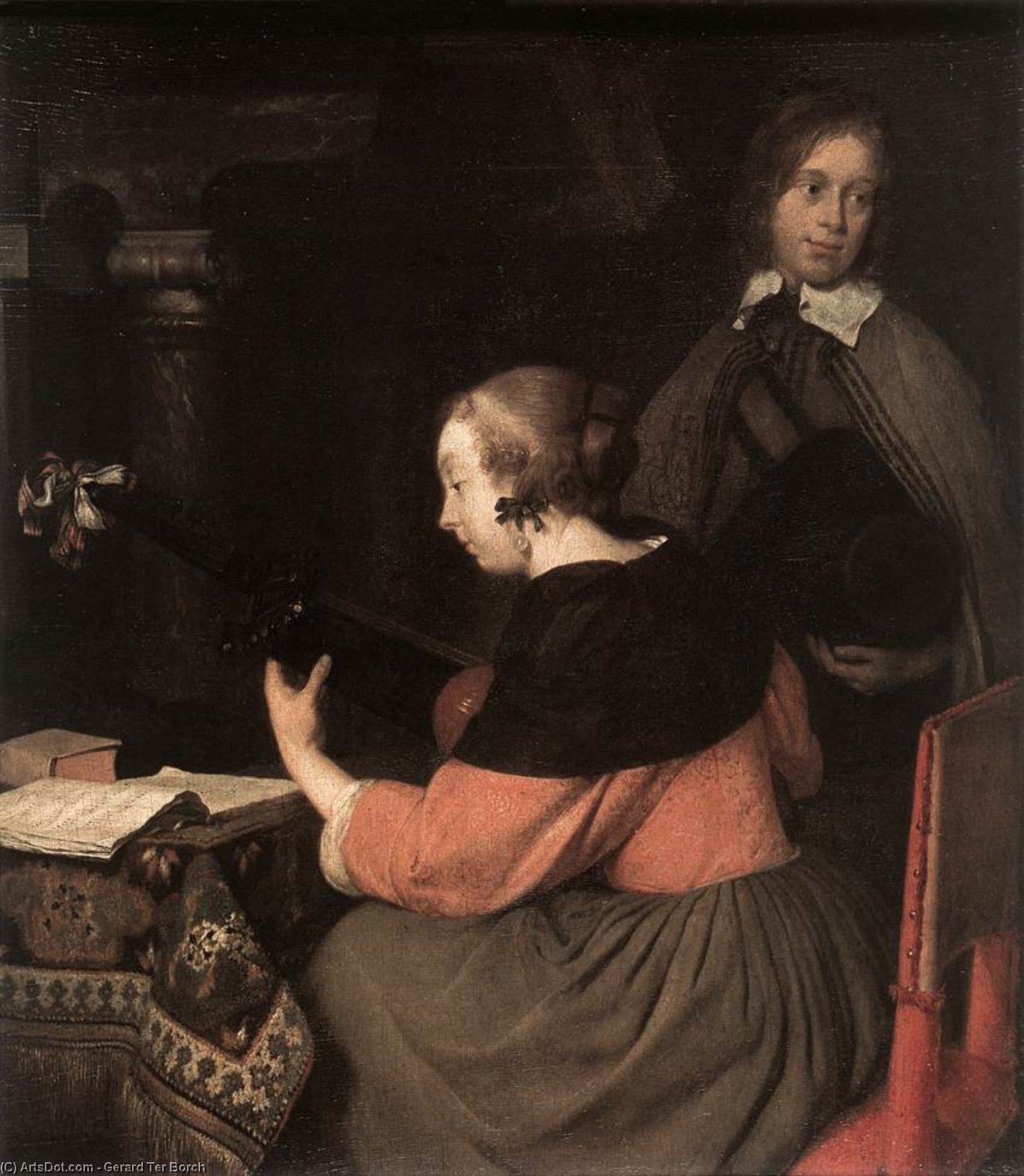 The Lute Player — Геррит Тер Борх