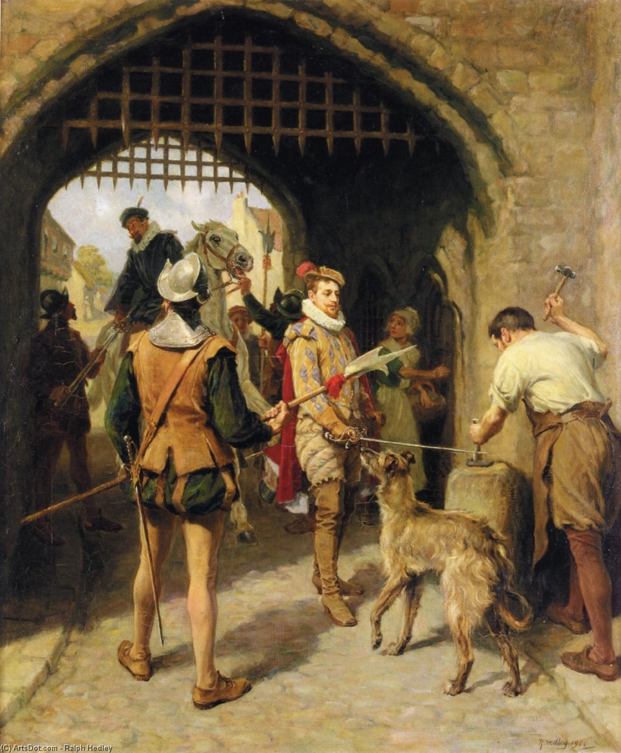 The City Gate — Ralph Hedley