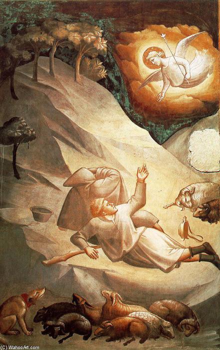 The Angelic Announcement To The Sheperds — Taddeo Gaddi