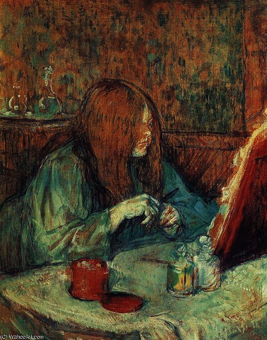 The Toilete — Henri De Toulouse-lautrec