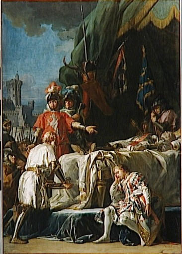 Mort De Du Guesclin Devant Chateauneuf De Randon.13 Juillet 1380 — Nicolas Guy Brenet