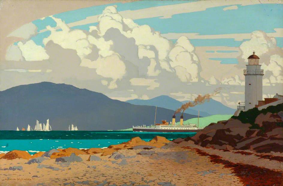 The Clyde (london, Midland And Scottish Railway Poster Artwork) — Norman Wilkinson