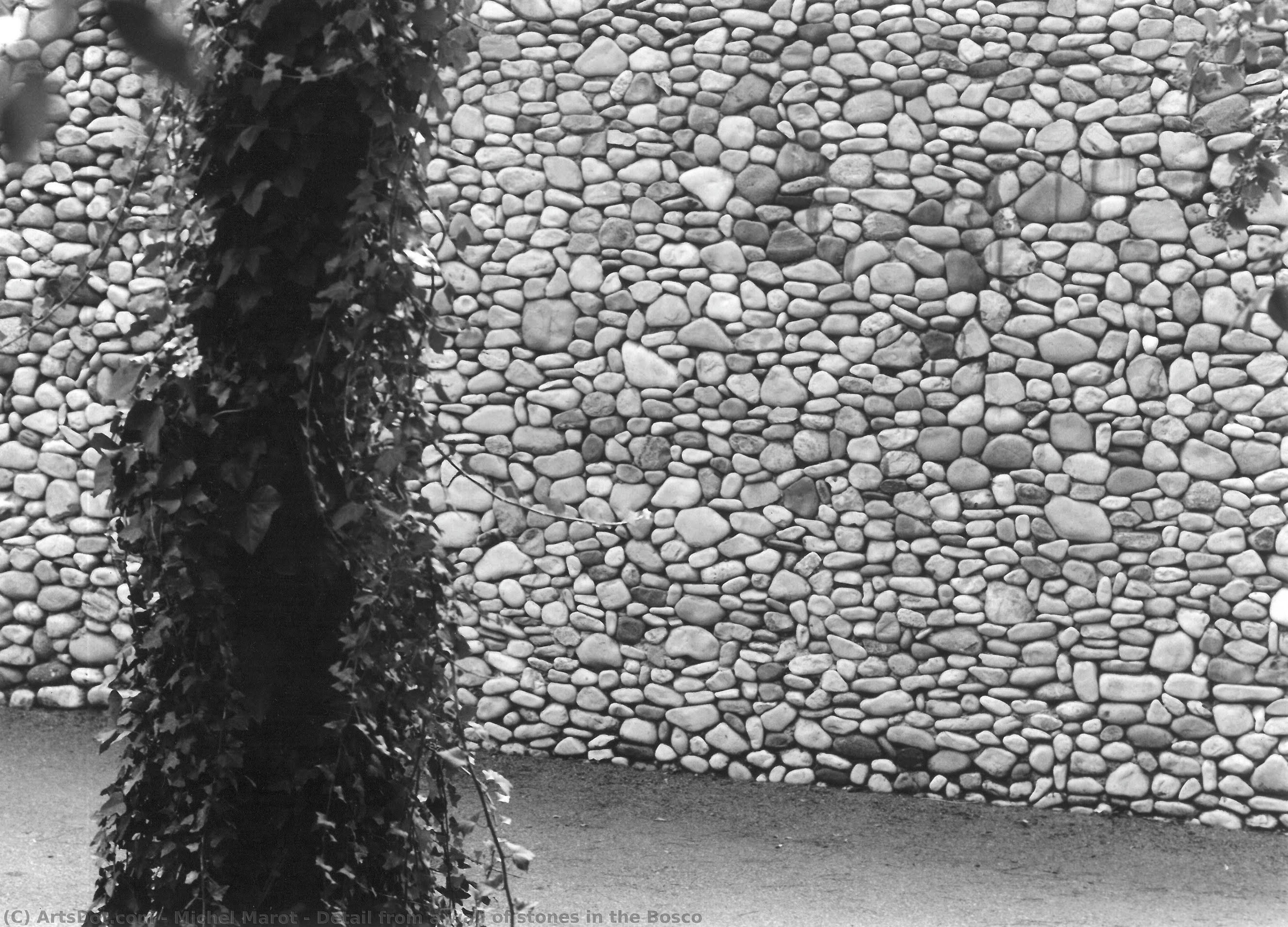 Detail From A Wall Of Stones In The Bosco — Mišel Maro