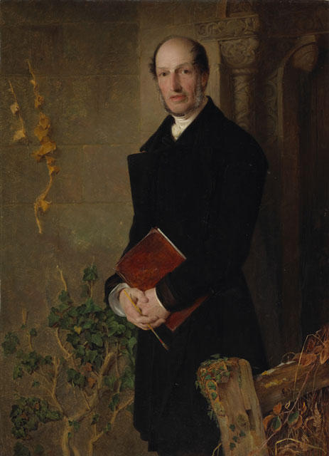 Portrait Of The Reverend James Bulwer — Anthony Frederick Augustus Sandys