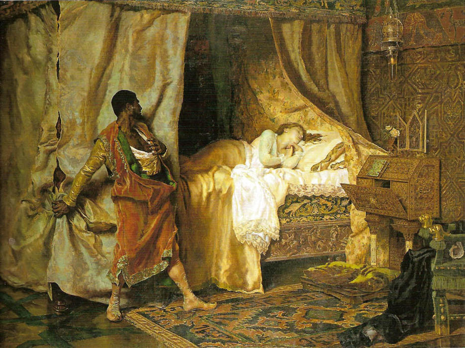 Otelo Y Desdemona — Antonio Muñoz Degrain