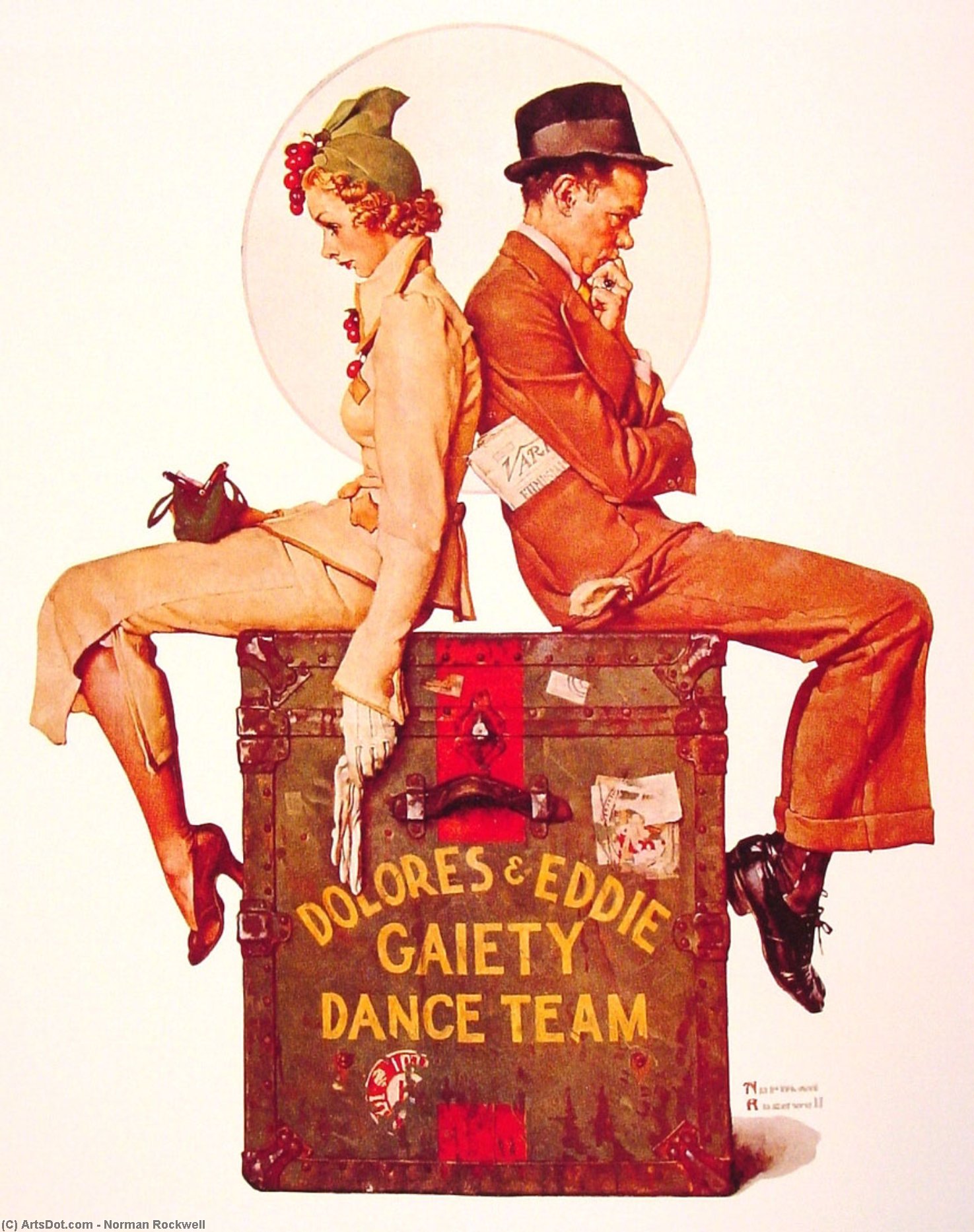Gaiety Dance Team — Norman Rockwell