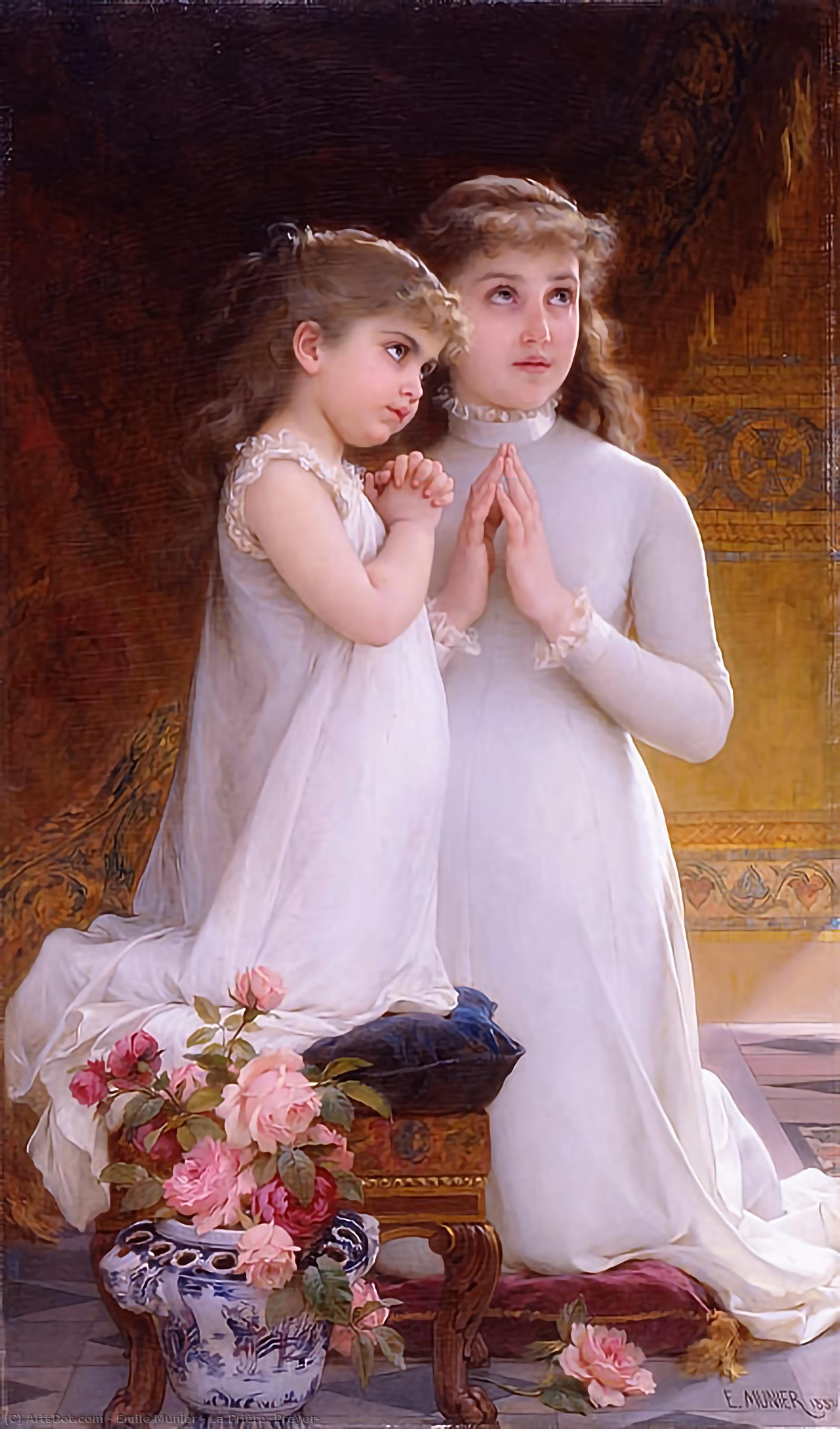 La Priére (prayer) — Эмиль Муньер