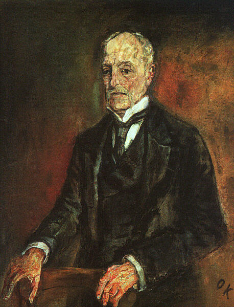 Portrait Of Commerce Counselor Ebenstein — Oskar Kokoschka