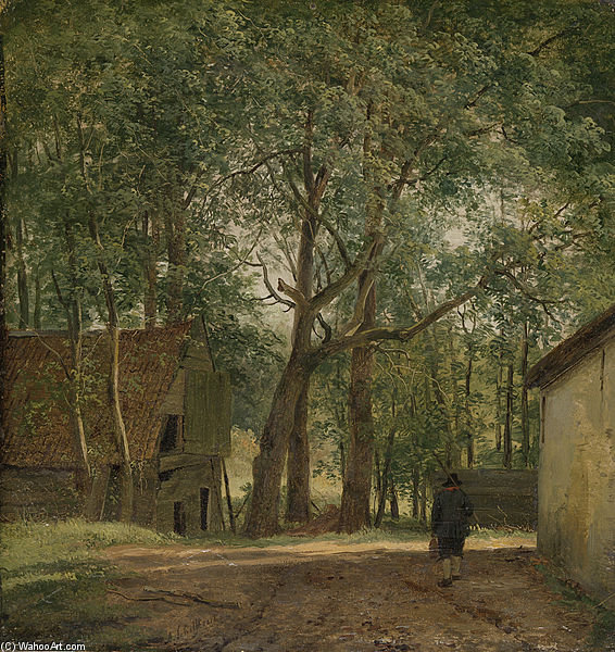 Boerenerf — Andreas Schelfhout