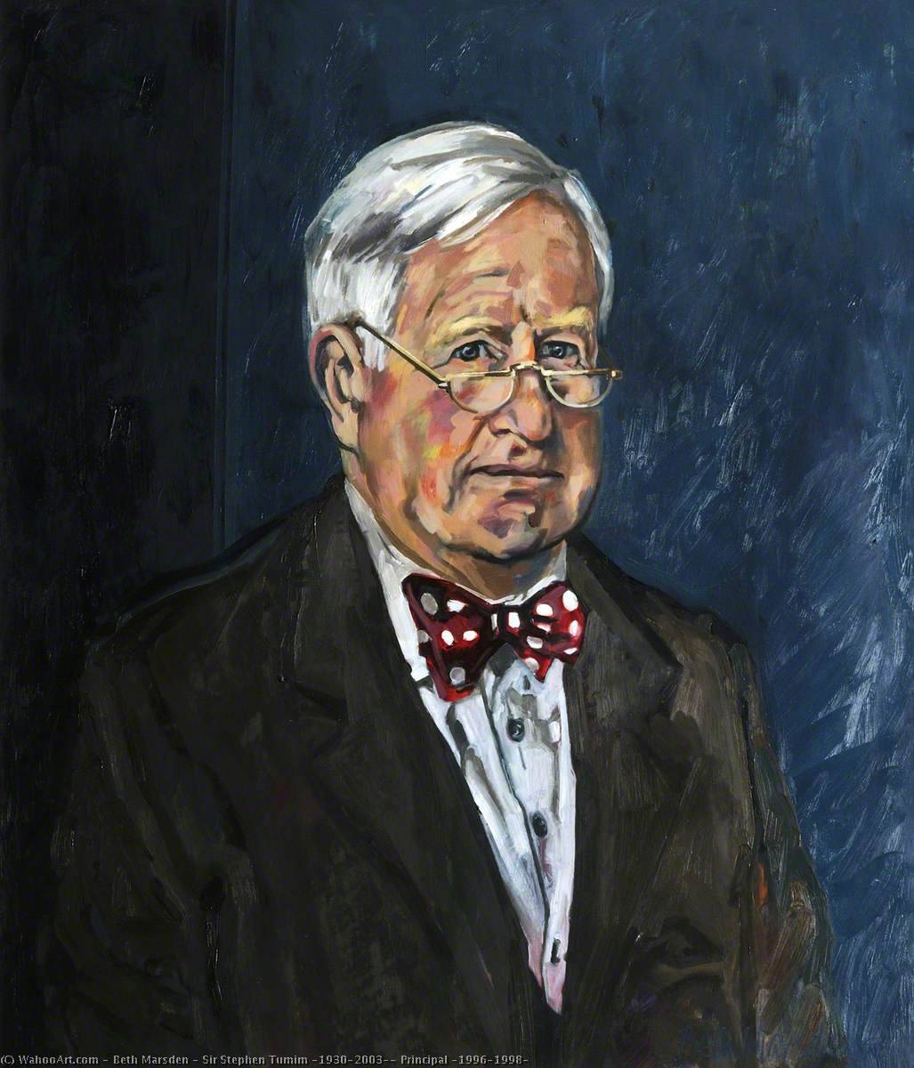 Sir Stephen Tumim (1930–2003), Principal (1996–1998) — Beth Marsden