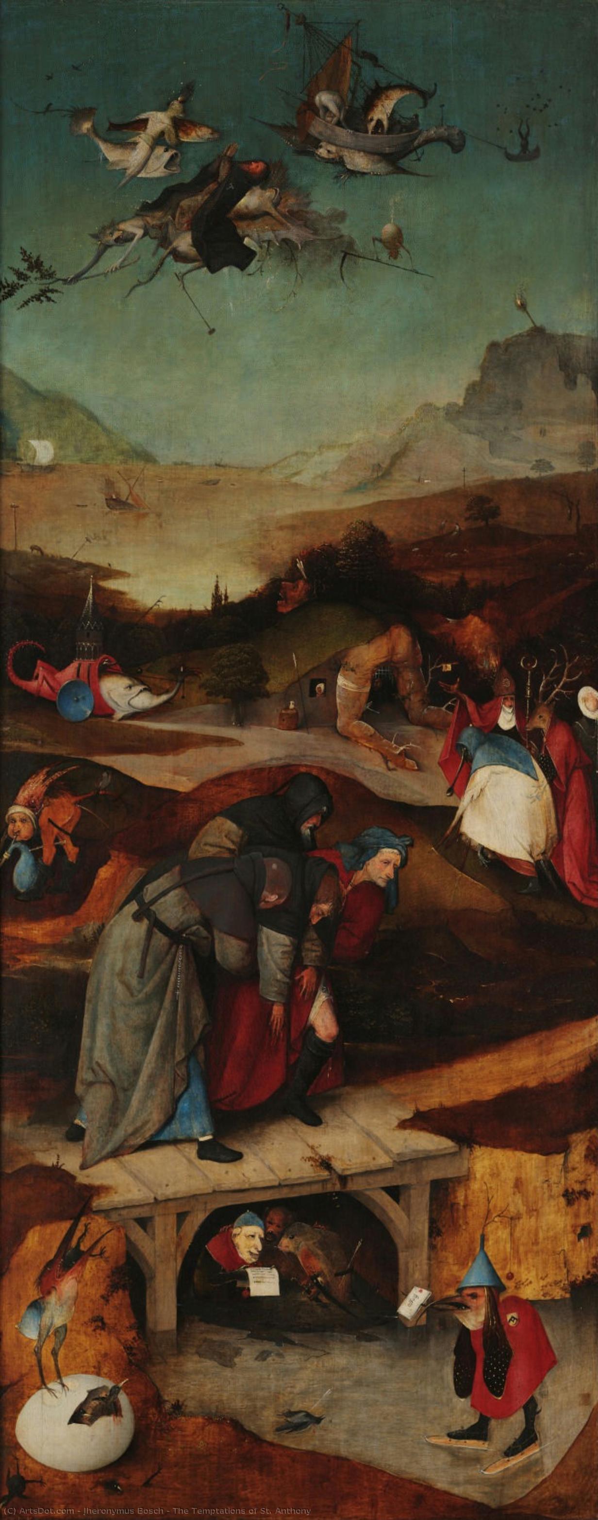 The Temptations Of St. Anthony — Jheronimus Van Aken