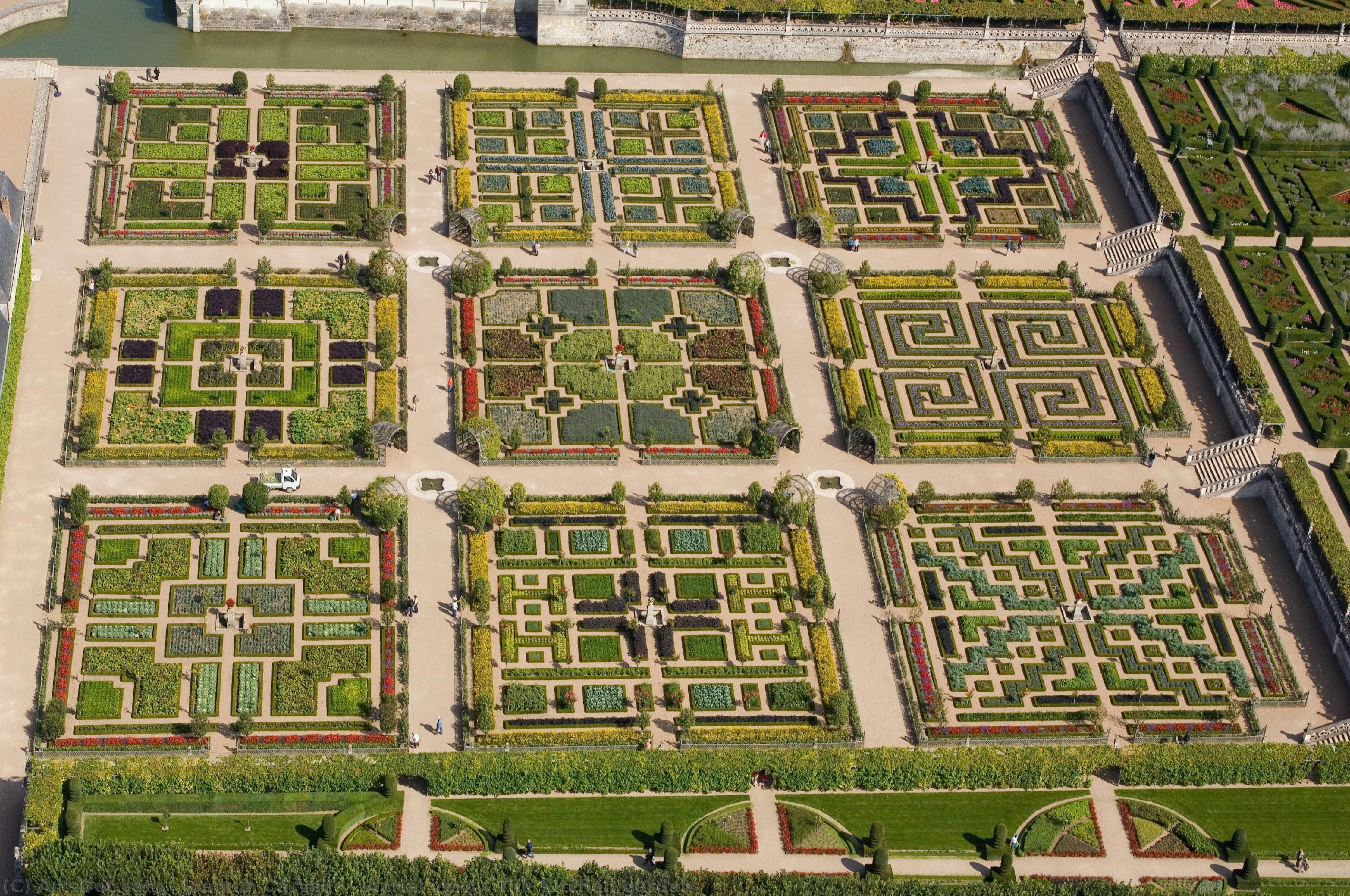 Aerial View - The Kitchen Garden — Joaquín Carvallo