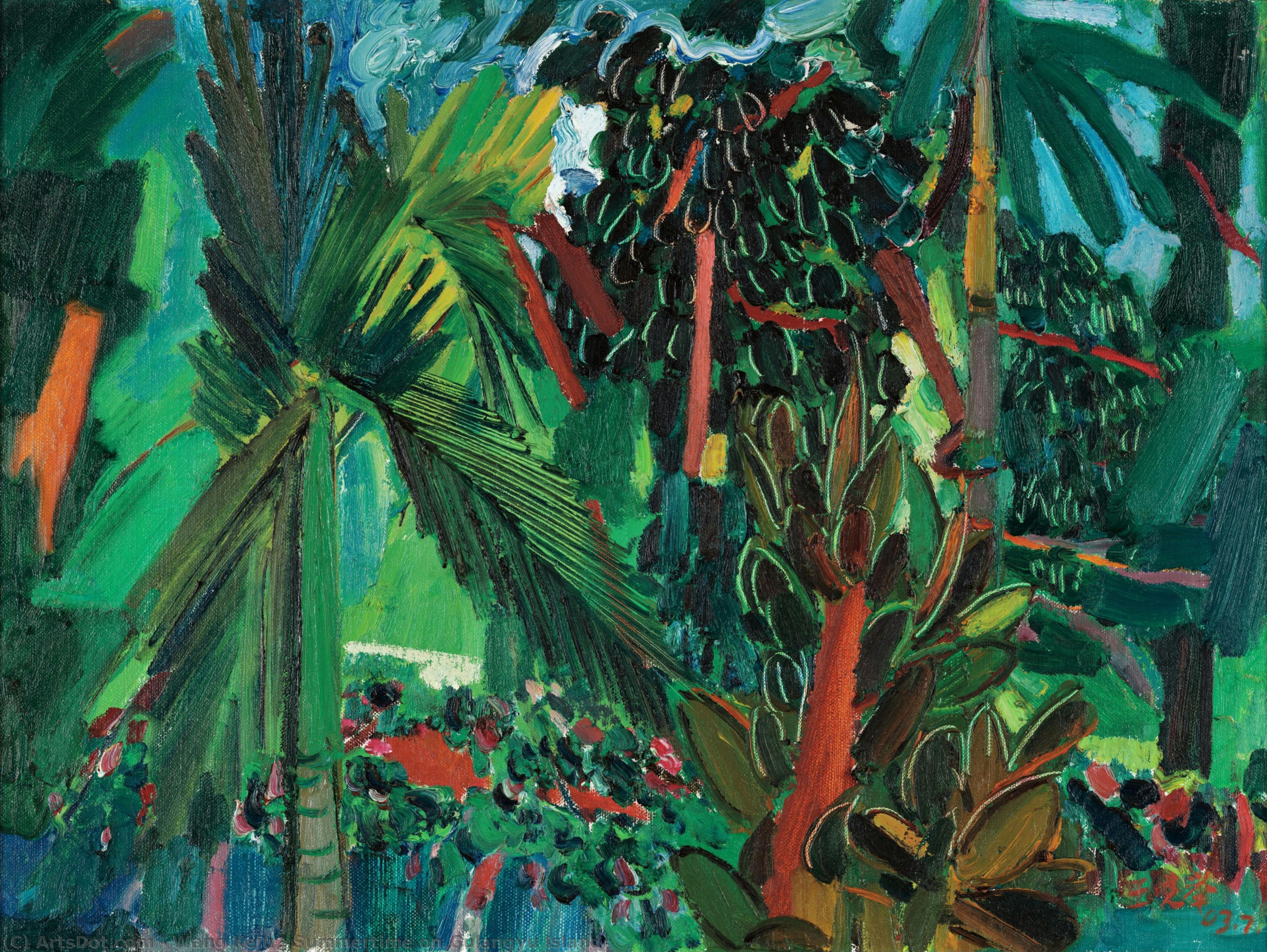 Summertime On Gulangyu Island — Wang Keju