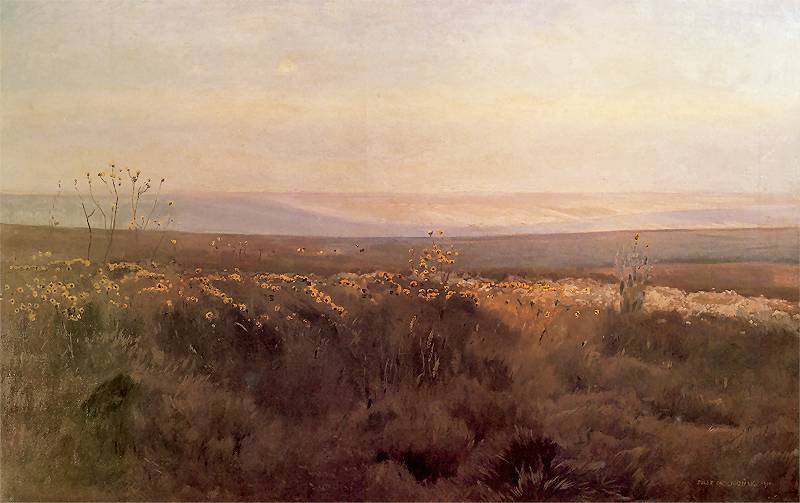 Krajobraz Z Podola — Józef Chełmoński