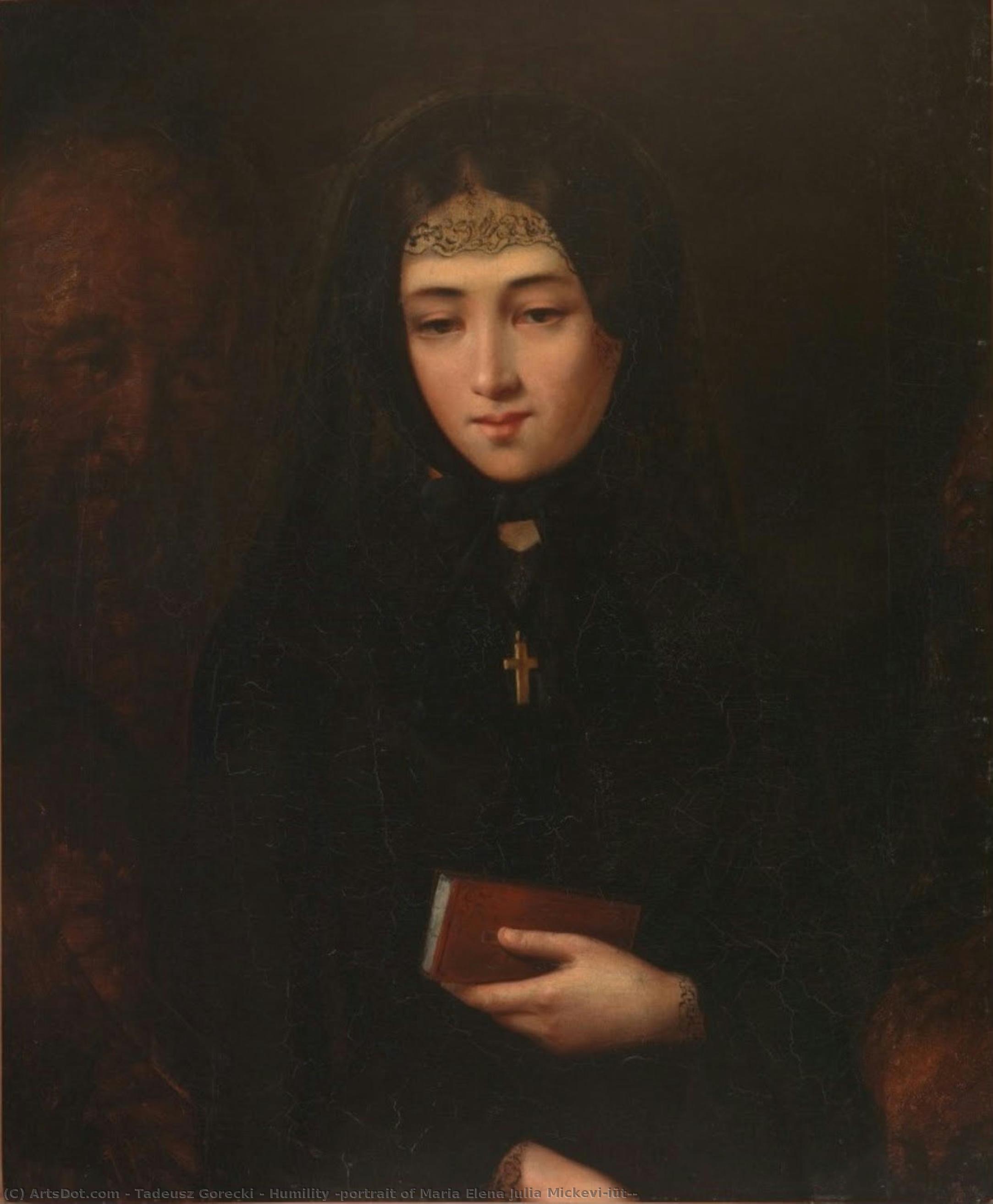 Humility (portrait Of Maria Elena Julia Mickevičiūtė) — Tadeusz Górecki