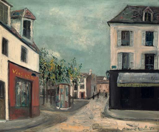 The Tertre Square1 — Морис Утрилло