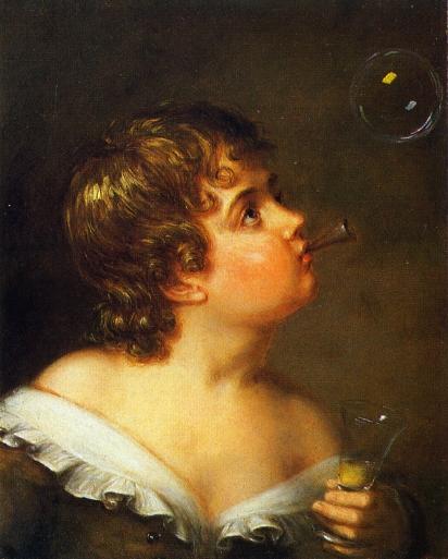 Blowing Bubbles — Charles Bird King