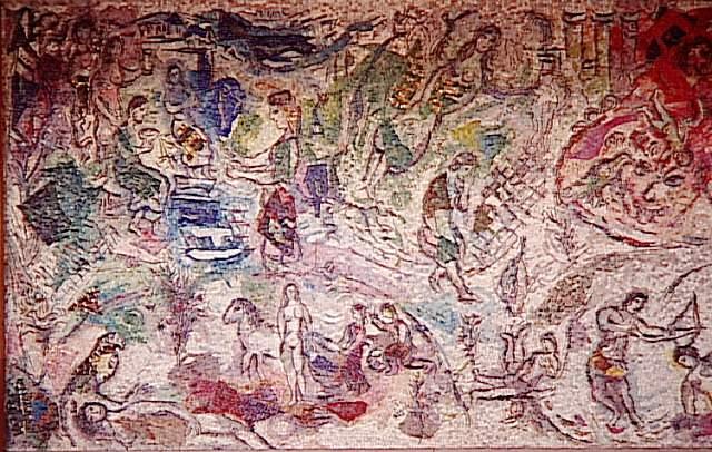The Message Of Ulysse — Марк Шагал