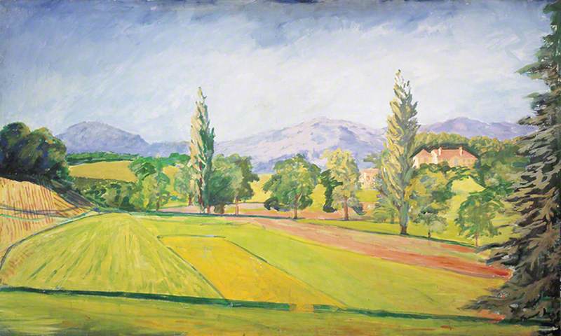 Landscape Near Choisy — Winston Spencer Churchill