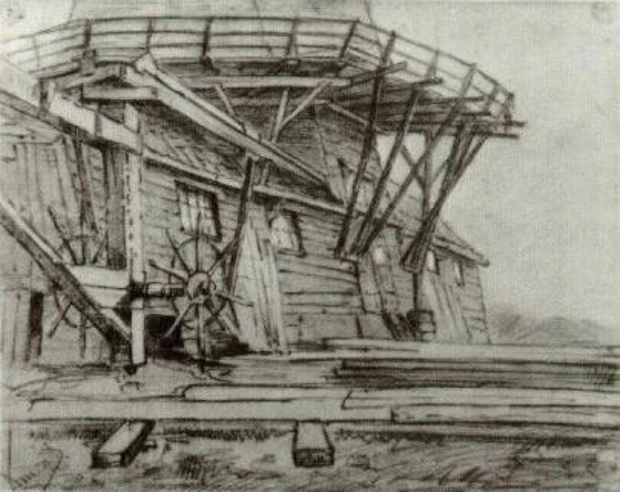 Molino Cercano — Vincent Willem Van Gogh