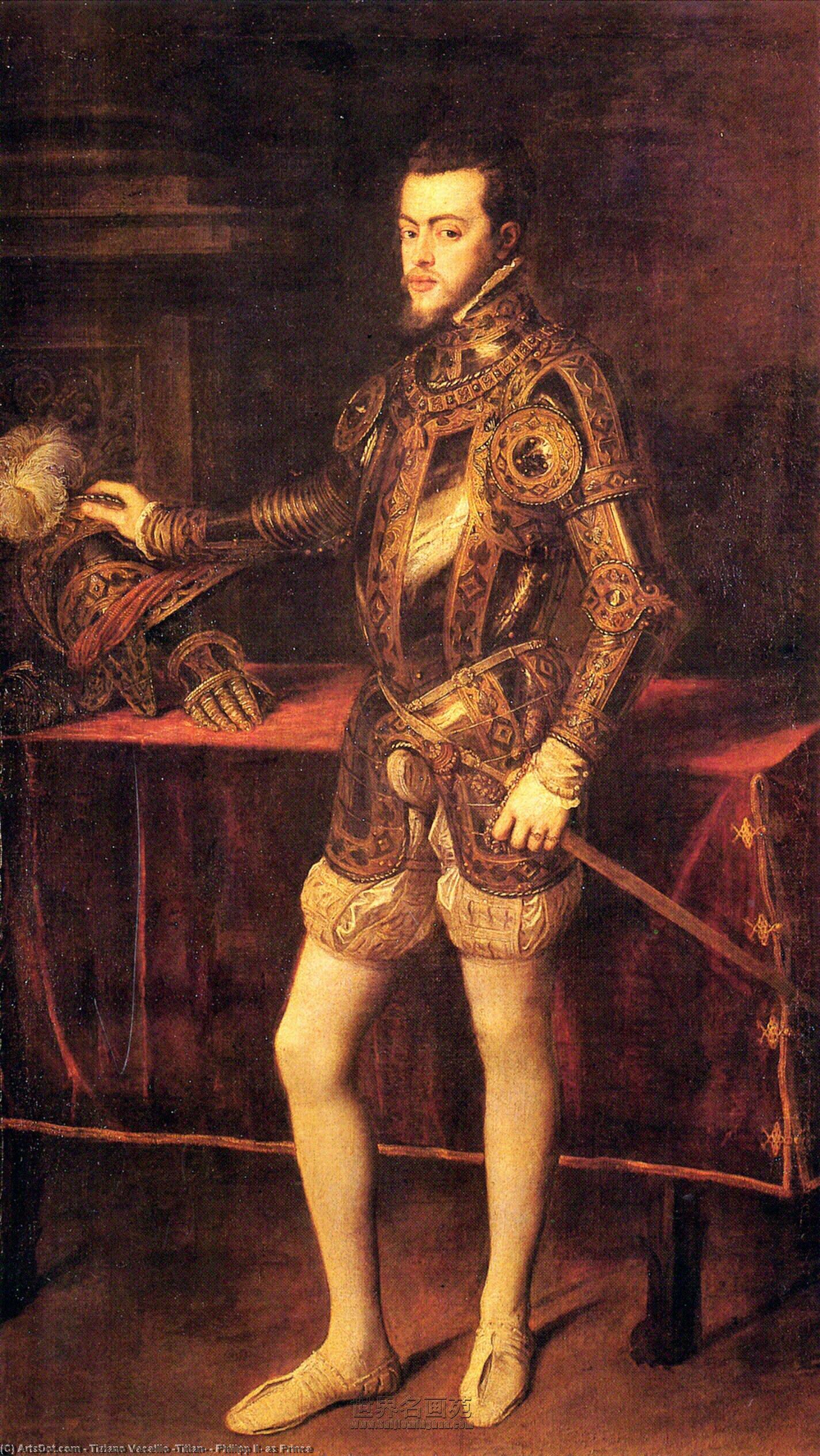 Philipp Ii, As Prince — Тициан
