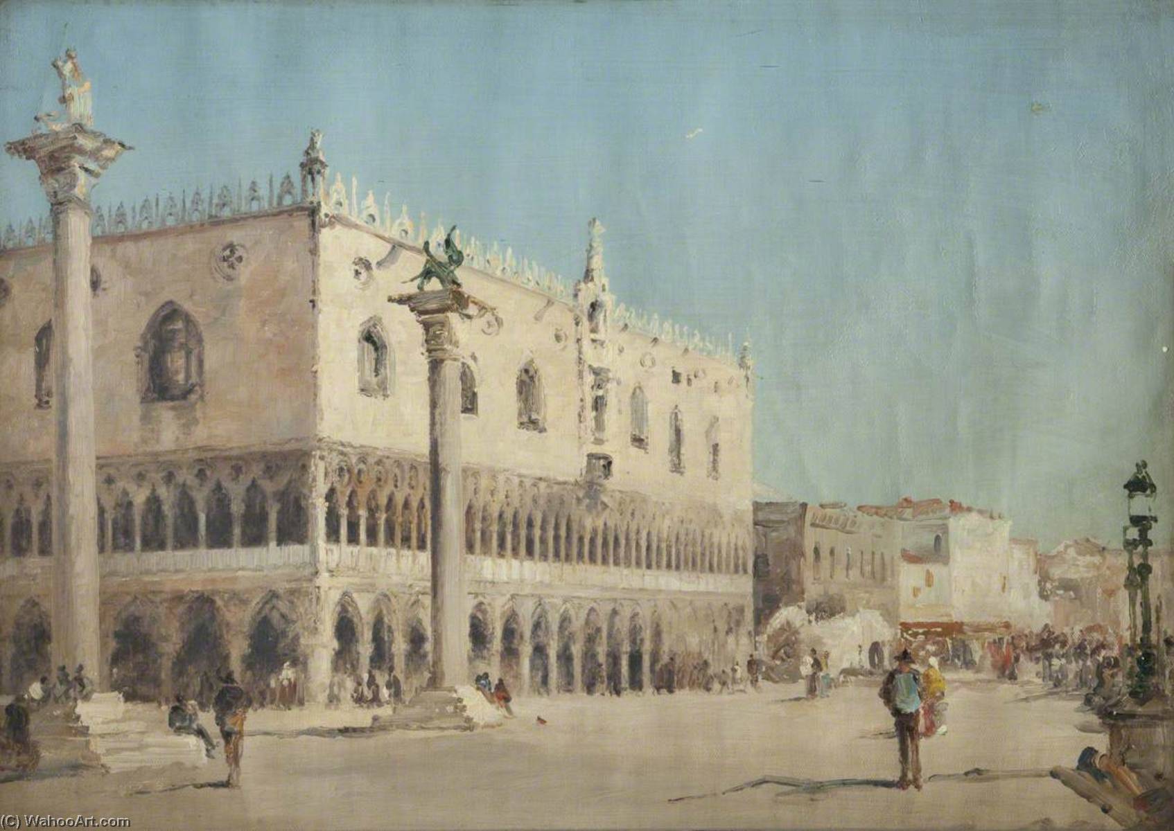 The Doge's Palace — Džon Miler Nikolson