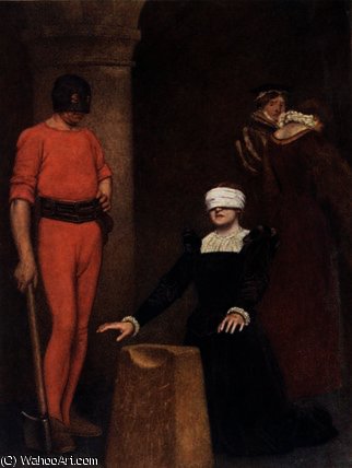 The Execution Of Mary Queen Of Scots — James Dromgole Linton