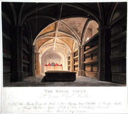 The Royal Vault, St. George's Chapel, Windsor — Frederick Nash