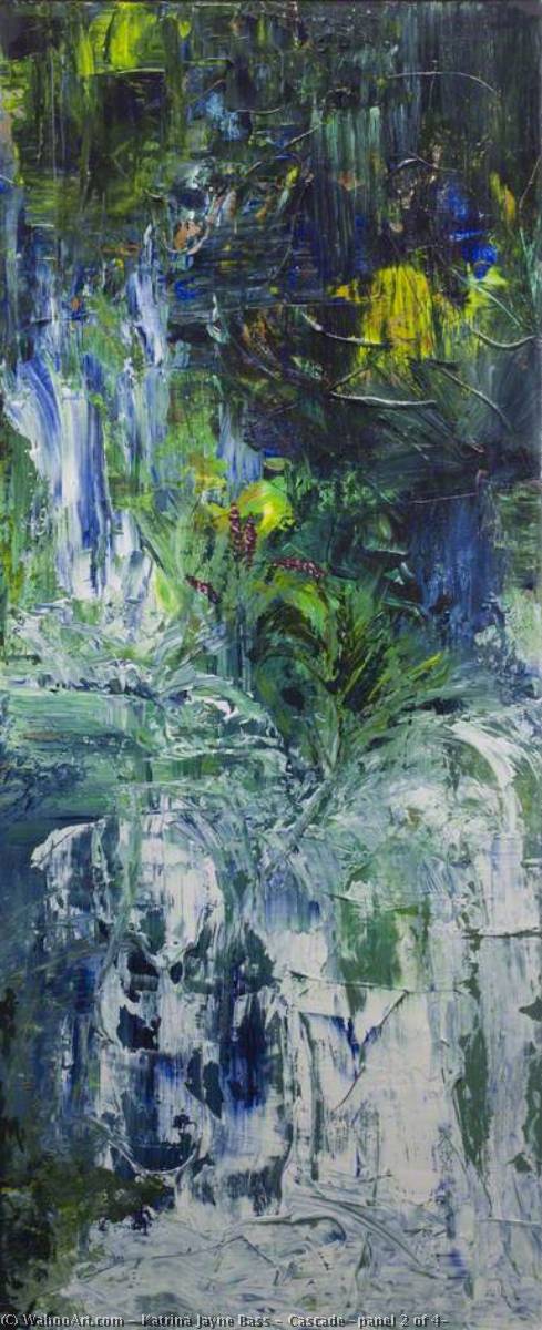 Cascade (panel 2 Of 4) — Katrina Jayne Bass