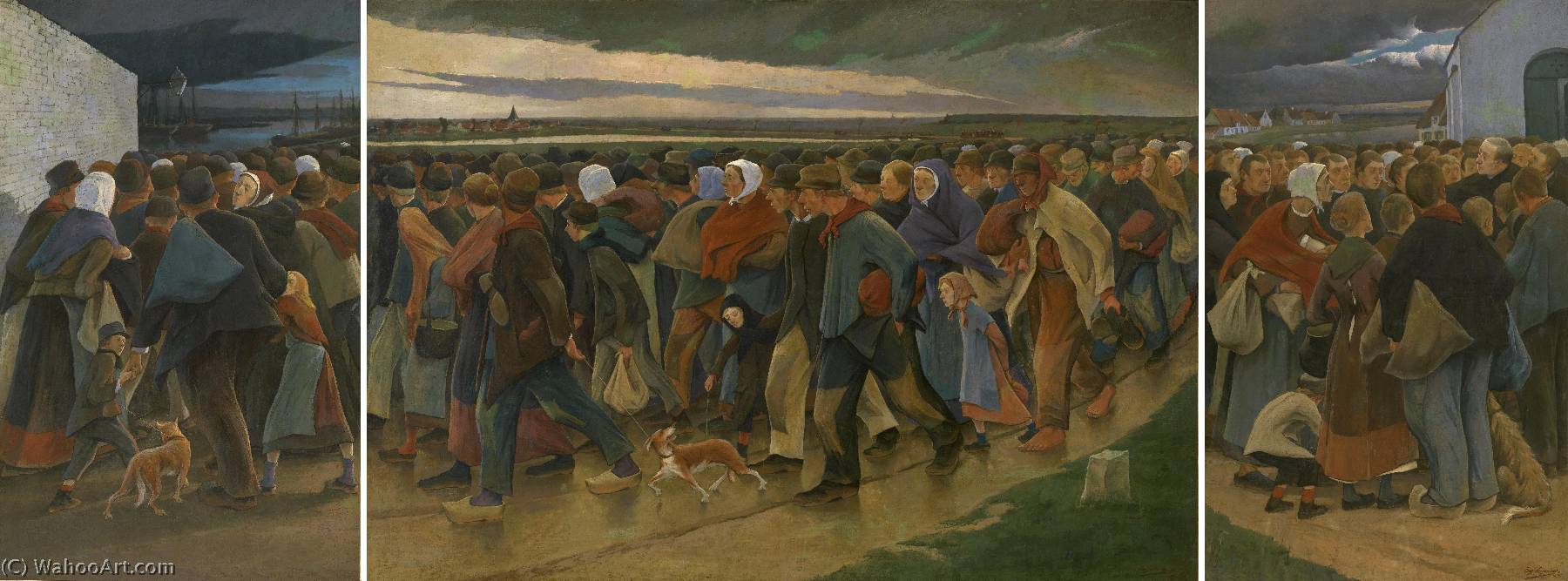 Emigrants — Eugène Laermans