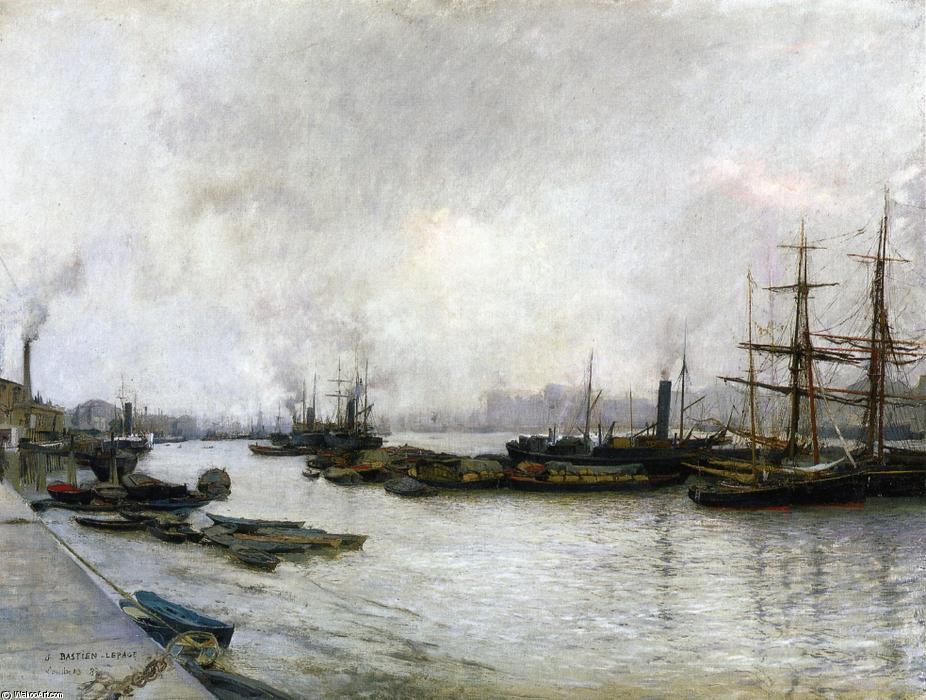 Thames, London — Jules Bastien-lepage