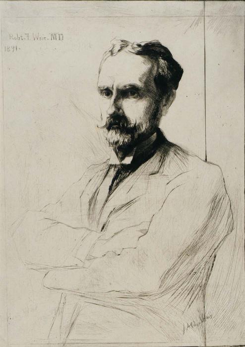 Portrait Of Dr. Robert F. Weir 1 — Julian Alden Weir