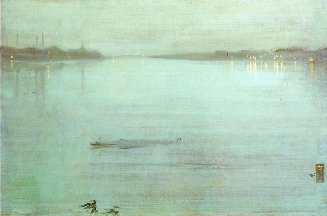 Nocturne: Blau Und Silber - Cremorne Lights — James Abbott Mcneill Whistler