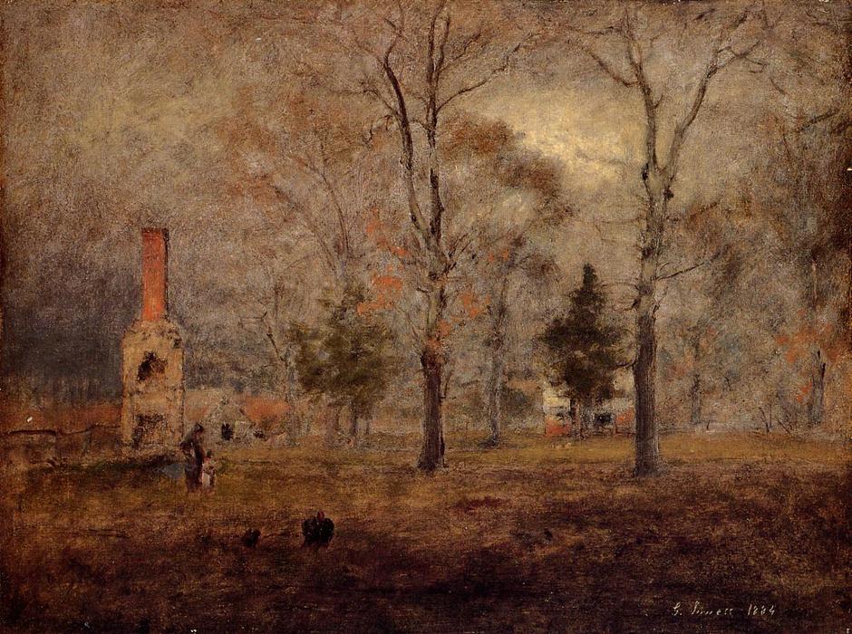 Gray Day, Goochland, Virgnia — George Innes