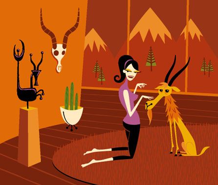 Capricorn — Josh Agle (shag)
