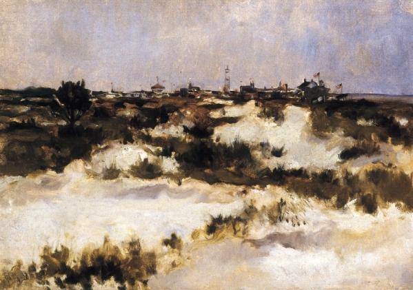 Back Of Coney Island — John Henry Twachtman
