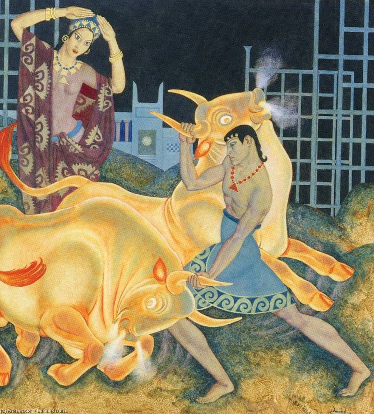 Medea And Jason — Едмунд Дулак