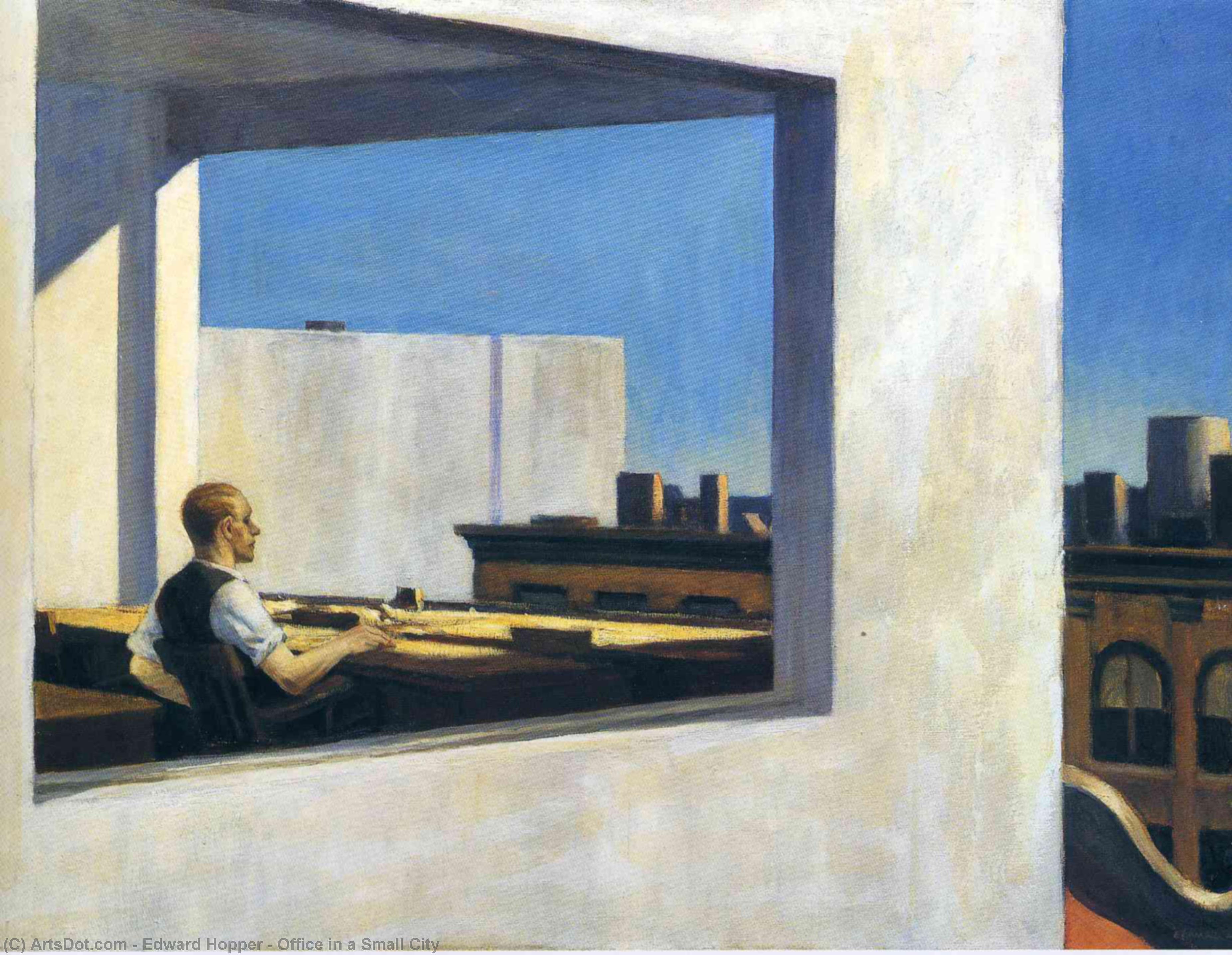 Office In A Small City — Едвард Хопер