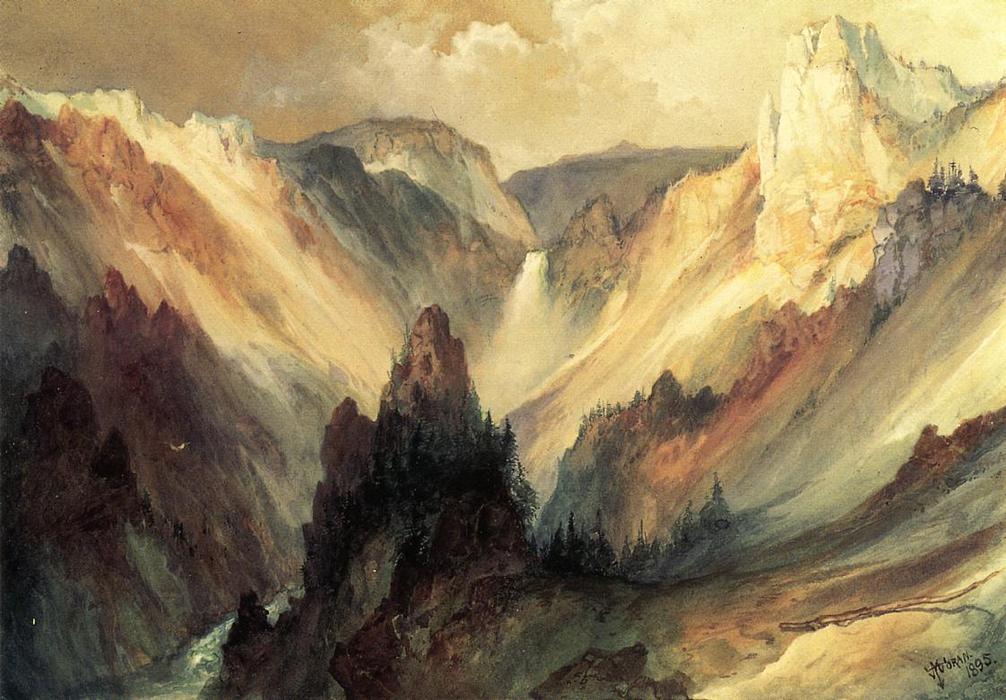 The Grand Canyon Of The Yellowstone 1 — Thomas Moran