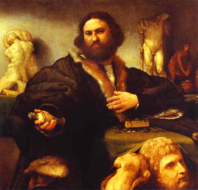 Portrait Of Andrea Odoni — Lorenzo Lotto