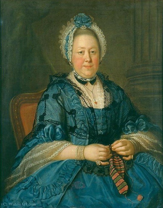 Portrait Of Countess Tolstaya, Née Lopukhina — Ivan Petrovich Argunov