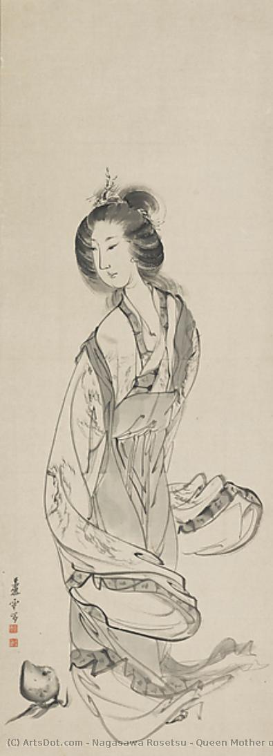 Queen Mother Of The West (seiōbo) — Nagasawa Rosetsu