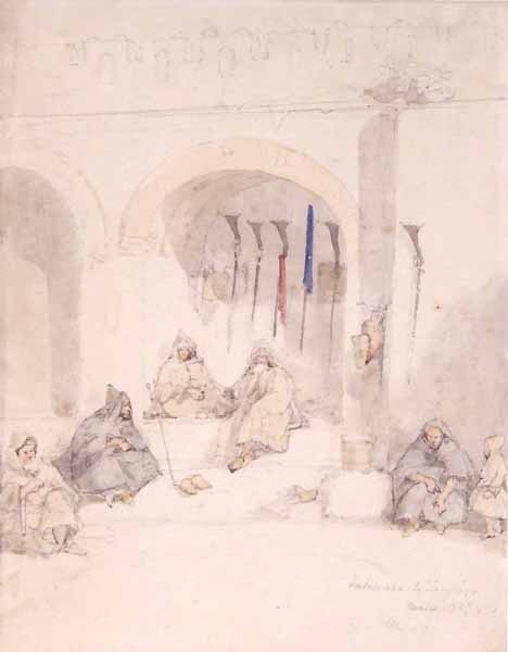 Entrance To Tangiers — David Roberts
