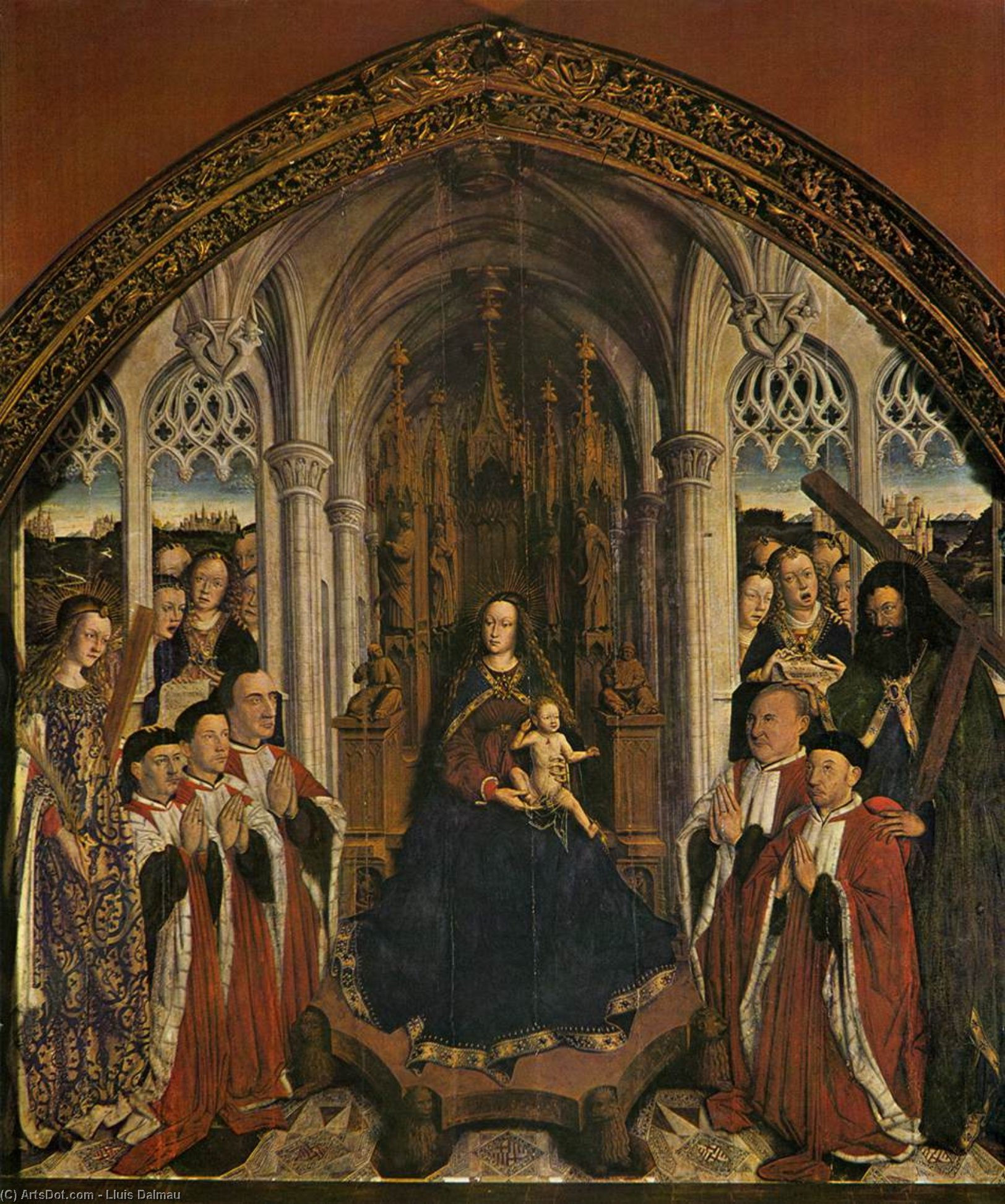 Altarpiece Of The Councillors — Lluís Dalmau