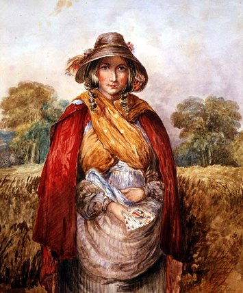 The Peddler Woman — Joshua Cristall