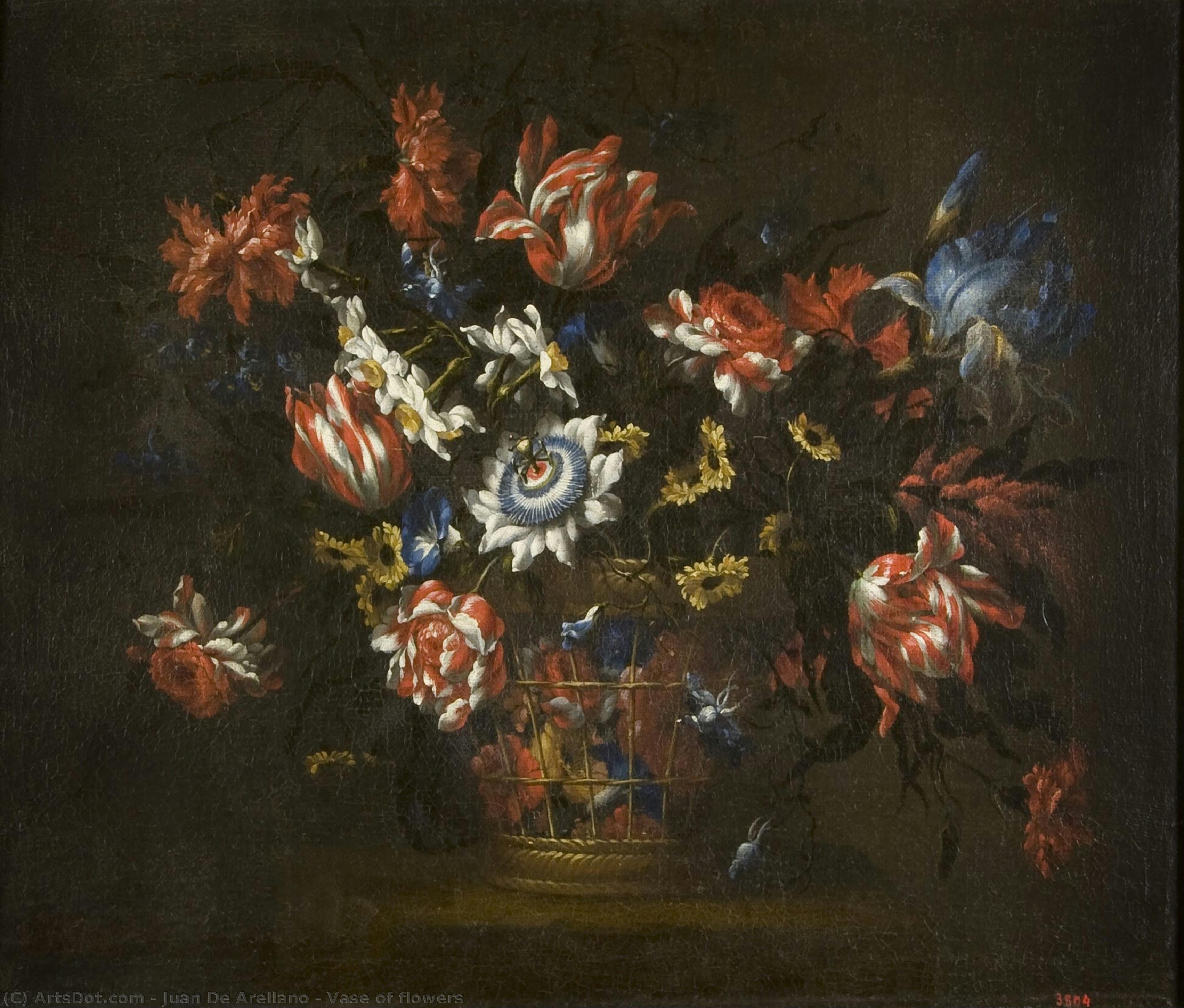 Vase Of Flowers — Juan De Arellano